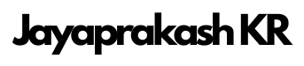 Jayaprakash KR